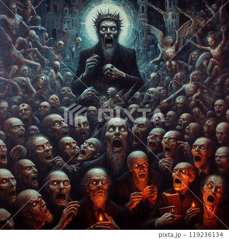 ダークな絵画 119236134