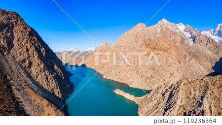 Seven Lakes in Fann mountains in Tajikistan Seven Lakes in Fann mountains in Tajikistan 119236364