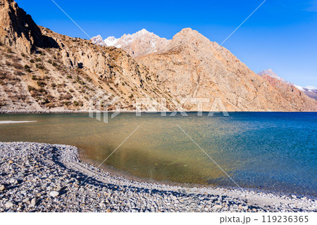 Seven Lakes in Fann mountains in Tajikistan Seven Lakes in Fann mountains in Tajikistan 119236365