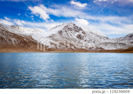 Chukur-Kul or Chukurkul lake in Murghab region, Tajikistan 119236609