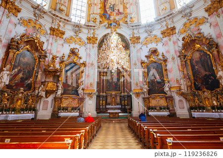 Ettal Abbey Benedictine monastery in Germany 119236826