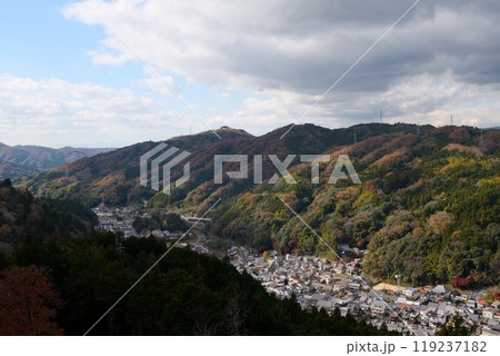 愛知県豊田市_足助城から西側風景6_2023年12月 119237182