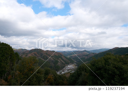 愛知県豊田市_足助城から北東側風景5_2023年12月 119237194
