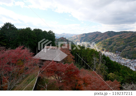 愛知県豊田市_足助城の紅葉16_2023年12月 119237211