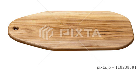 Wooden board isolated on white background 119239391