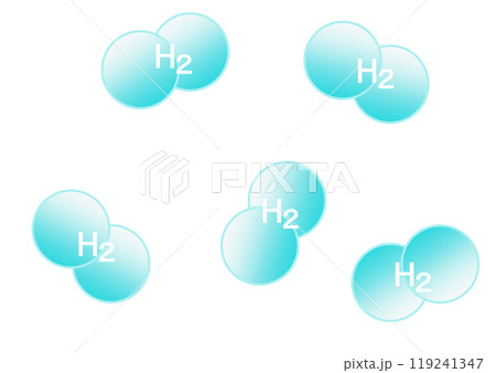 分子運動する水素分子 分子運動する水素分子 119241347