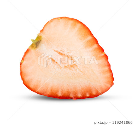 Strawberry fruit isolated on white background Strawberry fruit isolated on white background 119241866