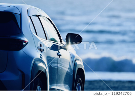 早朝の海へドライブ 早朝の海へドライブ 119242706