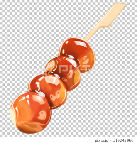 Mitarashi Dango Looks So Delicious 119242960