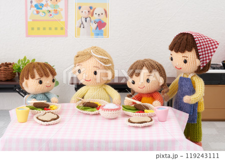 あみぐるみ人形 みんなの食堂イメージ あみぐるみ人形 みんなの食堂イメージ 119243111