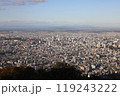 札幌市、藻岩山山頂展望台から見る夜景 119243222