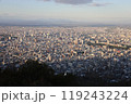札幌市、藻岩山山頂展望台から見る夜景 119243224