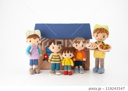 あみぐるみ人形　みんなの食堂イメージ 119243547