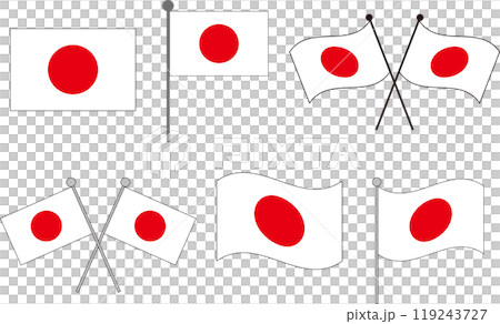 日本國旗 (Hinomaru/日本國旗) 設置 119243727