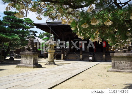 夏の天橋立　智恩寺の文殊堂 119244395