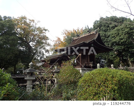 倉敷の総鎮守で、倉敷美観地区の北側にある鶴形山の山頂にあり、磐境、磐座と言う石組が多く残る阿智神社 119244776