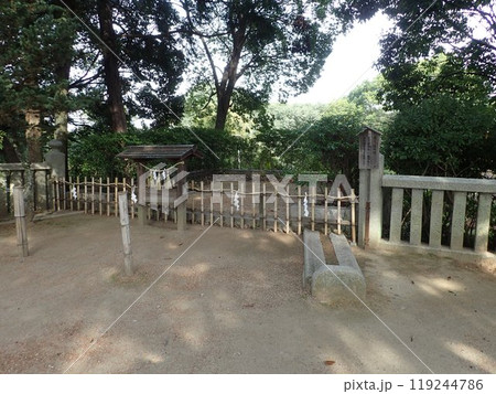 倉敷の総鎮守で、倉敷美観地区の北側にある鶴形山の山頂にあり、磐境、磐座と言う石組が多く残る阿智神社 倉敷の総鎮守で、倉敷美観地区の北側にある鶴形山の山頂にあり、磐境、磐座と言う石組が多く残る阿智神社 119244786