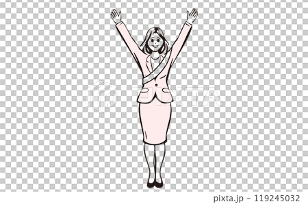 選挙 選挙活動 女性 街頭 選挙 選挙活動 女性 街頭 119245032