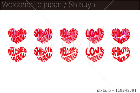 渋谷 SHIBUYA インバウンド向け観光PRイラストデザイン 渋谷 SHIBUYA インバウンド向け観光PRイラストデザイン 119245391