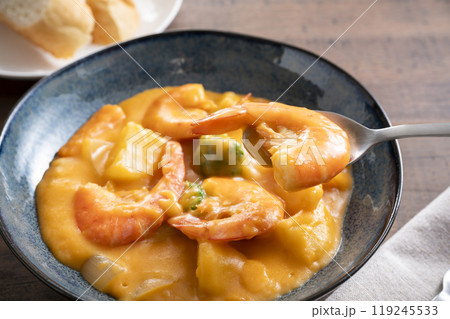 ビスク風クリームシチュー 119245533