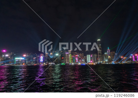 香港の夜景 シンフォニー・オブ・ライツ 119246086