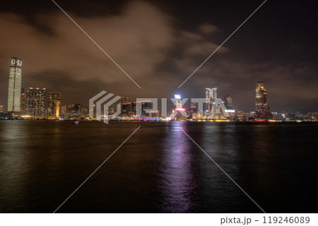 香港島から見た夜景  119246089
