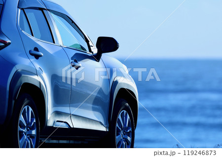 早朝の海へドライブ 早朝の海へドライブ 119246873