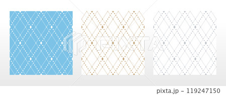 Set of abstract geometric patterns. Seamless vector backgrounds. Colored ornaments Graphic modern patterns Simple lattice graphic design 119247150