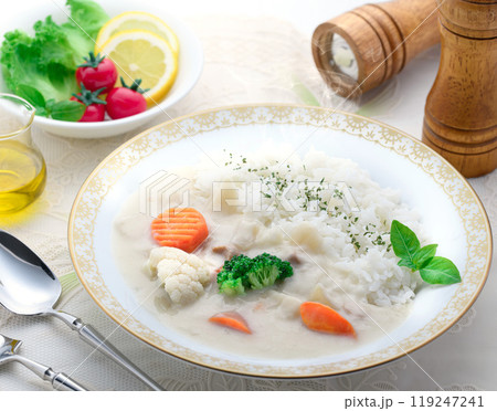 ホワイトカレー 119247241