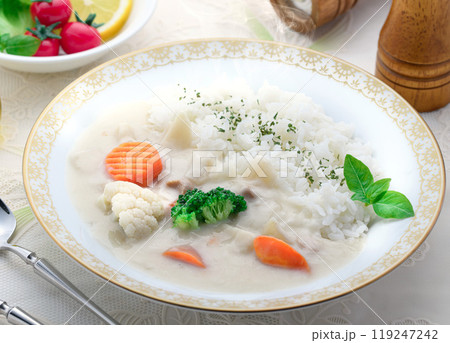 ホワイトカレー 119247242