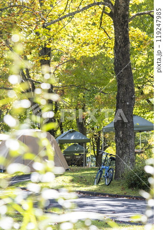 キャンプ・サイクリングのイメージ(蒜山高原) キャンプ・サイクリングのイメージ(蒜山高原) 119247985