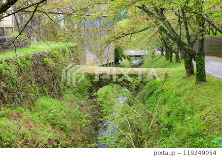 世界遺産「佐渡島（さど）の金山」　間ノ山下橋　重文景「佐渡相川の鉱山及び鉱山町の文化的景観」 119249054