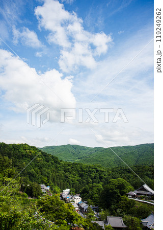 <奈良>長谷寺からの山と空 119249262