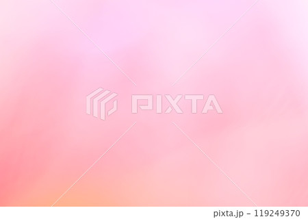 赤みがかったピンク色のシンプルな背景　ふんわりとした 119249370
