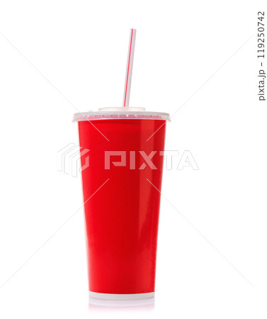 A takeaway paper cola cup 119250742