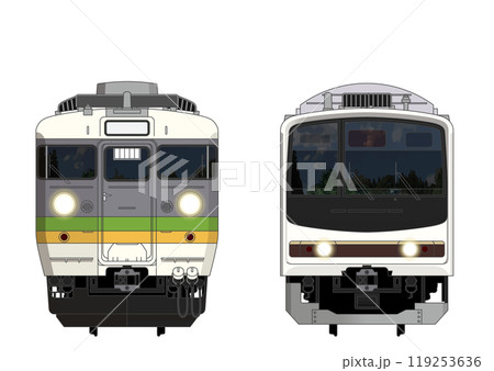栃木の列車No.5_165系 / 205系600番台 119253636