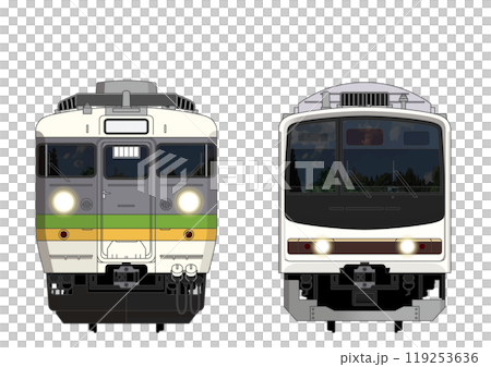 栃木の列車No.5_165系 / 205系600番台 119253636