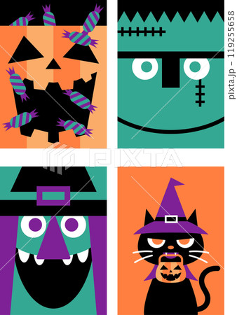 ハロウィンキャラクター 119255658