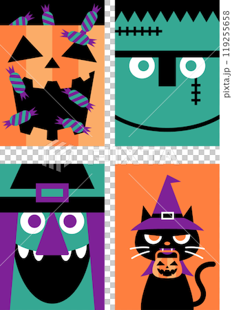 ハロウィンキャラクター 119255658