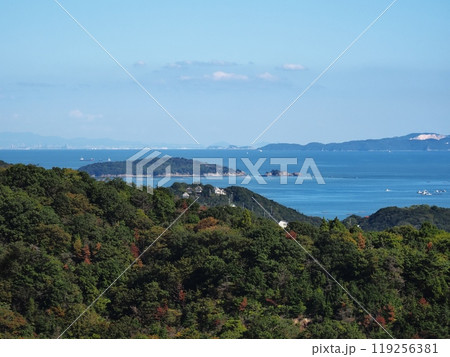 大平山から見る播磨灘の眺望 119256381