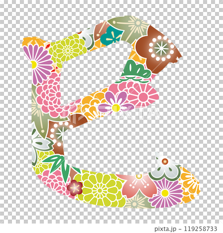 2025 Year of the Snake New Year's card material 119258733