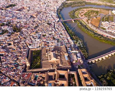 Roman bridge and Mezquita-Catedral of Cordoba Roman bridge and Mezquita-Catedral of Cordoba 119259765