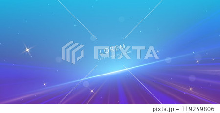 Luxury light blue background with line lighting effect sparkle. Template premium award ceremony design. 119259806
