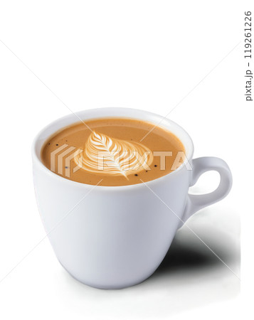 Kenyan Chai Ceramic cup with the spicy sweet milk tea often served with biscuits beloved 119261226