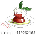 モッツァレラチーズとトマトのサラダ 119262168