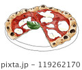 美味しそうなピザ 119262170