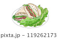 おいしそうなBLTサンド 119262173