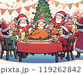 サンタクロースのお祝い 119262842