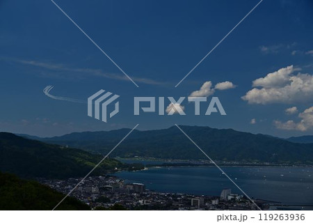 天橋立とブルーインパルス 119263936