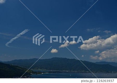 天橋立とブルーインパルス 119263937